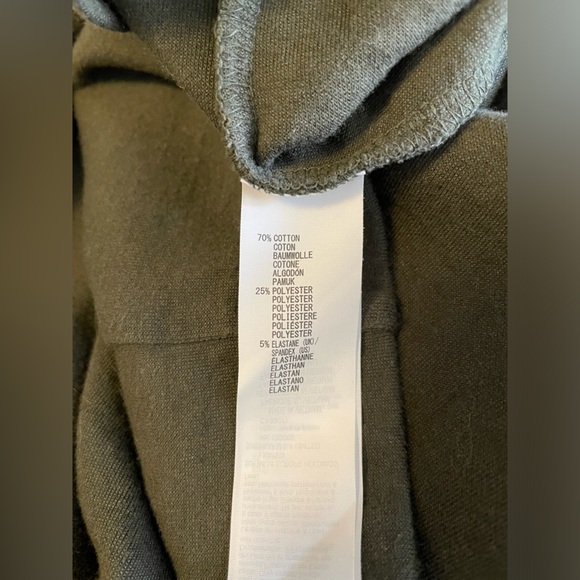 Muji dark green midi dress with side pockets XS-S - Picture 7 of 7